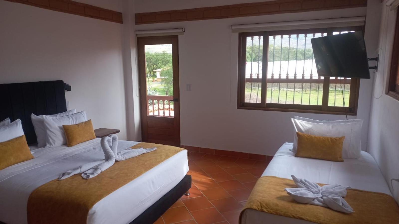 Hotel Santa Barbara Sachica Villa de Leyva Zewnętrze zdjęcie